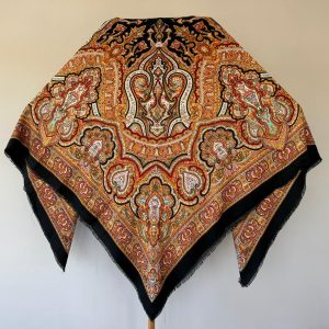 Mantón cachemir estampado