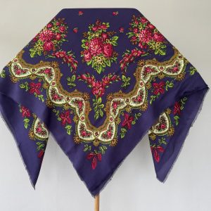 Mantón fibrana rameados